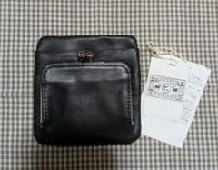 中川政七商店 牛革 がま口財布 黒 ブラック 新品未使用 防水牛革のがま口長財布｜かばんの中身｜中川政七商店 公式サイト