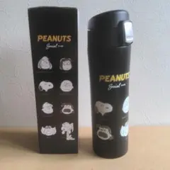 ★☆2026☆PEANUTS™☆SNOOPYステンレスボトル500☆ブラック☆★のサムネイル