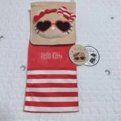 サンリオ❣️激レア　日焼けキティ　トイレペーパーボルダー　夏