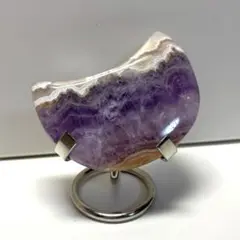 アメジスト×クレイジーアゲート 半月形