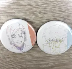 アニメーション呪術廻戦展 渋谷事変 釘崎野薔薇・五条悟 ブラインド原画缶バッジ