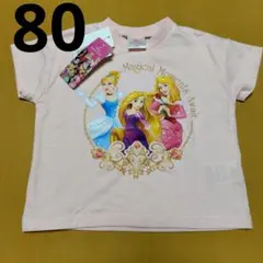 新品Disneyプリンセス半袖Tシャツ80のサムネイル
