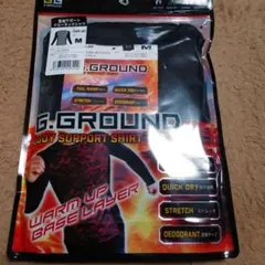 害虫駆除業者様　新品　G.GROUND 長袖サポートクルーネックシャツ　M　桑和