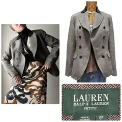◎ LAUREN RALPH LAUREN Wool Double Jacket