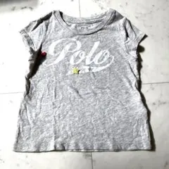 ラルフローレン グレー ロゴ Tシャツのサムネイル