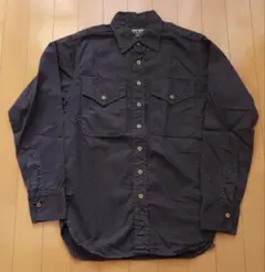THE REAL McCOY’S リアルマッコイズ ミリタリーシャツ 黒 Sのサムネイル
