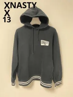 NASTY プルオーバーパーカー ブラック