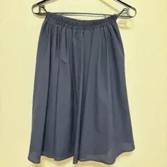 ROPÉ PICNIC ネイビー フレアスカート 36