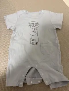 ムーミン　半袖ロンパース