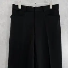日本製 LANVIN ランバン スラックス パンツ ブラック 79のサムネイル