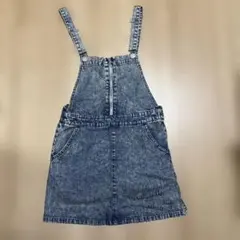 キッズ デニム オーバーオールスカート☆150cm☆