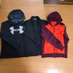 Under Armour フード付きパーカー M3点セット
