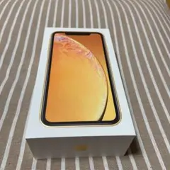iPhoneXRのイエローの空き箱