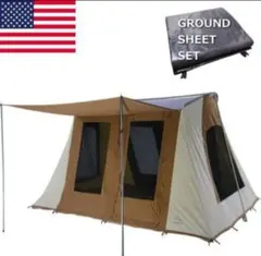 【新品未開封】ホワイトダック プロタ８ スプリングバー&バスタブ式コットンテント 新品未開封】ホワイトダック プロタ8 スプリングバー&バスタブ