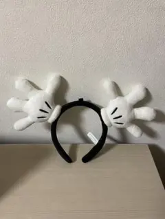 ミッキー手型カチューシャ