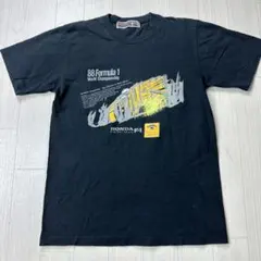 F-1ホンダレーシングチーム88sロータスホンダ100T Tシャツ中嶋悟