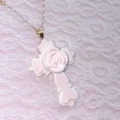 rose rosario ネックレス