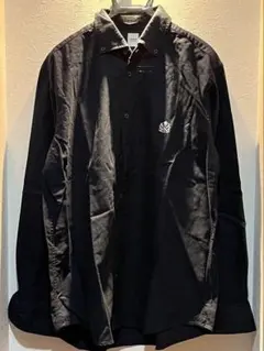 タケオキクチ　メンズ　コットン　ボタンダウンシャツ　XL ダークネイビー