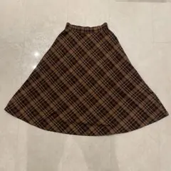 AMERICAN HOLIC チェック フレアスカート