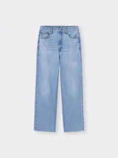 GU ハイライズ ストレート ジーンズ ジーユー デニム パンツ