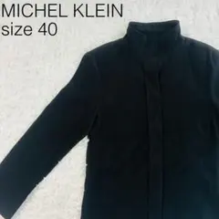 MICHEL KLEIN ミッシェルクラン ジャケット ブラック 40【237】のサムネイル