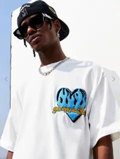 【完売商品】 MEDM Heart Fire Tee