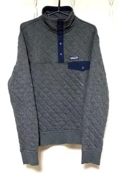 パタゴニア オーガニックコットン キルトスナップTプルオーバーメンズ XS 美品