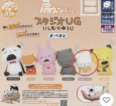 にしむらゆうじ肩ズン Fig. スタジオ UG カプセルトイ さえないねこ1個