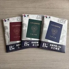 七次元生徒会！くじ B賞生徒手帳 1年生 2年生 3年生
