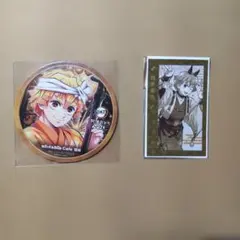 鬼滅の刃 干支 2026 午年 フォトカード 阿波踊り コースター 我妻善逸