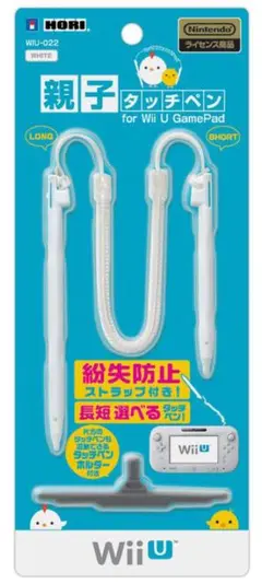 WiiU 親子タッチペン 任天堂ライセンス品WiU-022