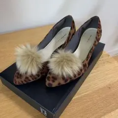 JELLY BEANS パンプス　23㎝　ヒョウ柄