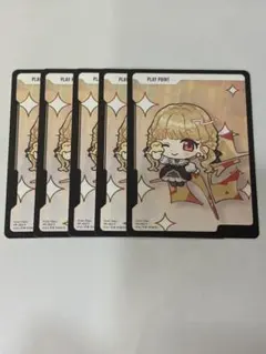 クロスタ【プレイポイントPP(小雀とと)】プロモPR5枚。 - メルカリ