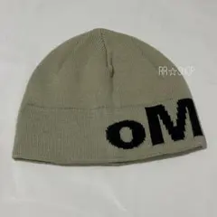 【新品未使用/即日発送】oma ビーニー ニット帽 ベージュ カーキ