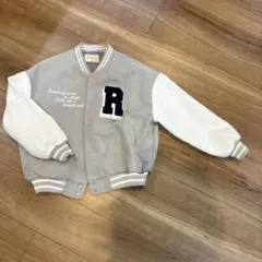 repipi armario グレー ホワイト ジャケット S