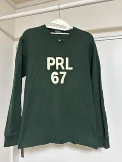Polo Ralph Lauren Vネックトレーナー Mサイズ ダークグリーン