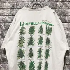 古着 GANJA デザイン Tシャツ XL ガンジャ ウィード WEED