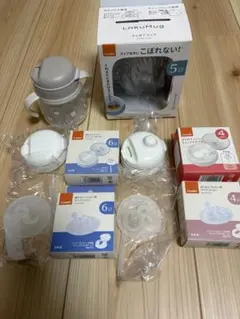 Combi LAKUMUG はじめてコップ ストローセット 4-6ヶ月のサムネイル