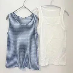 タンクトップ2セット　Bashe cing FEMME イトキン 日本製 Mのサムネイル
