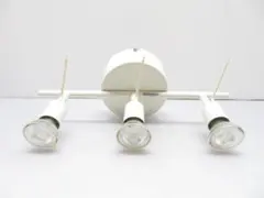 IKEA イケア TROSS 3灯 スポットライト LED電球付き ホワイト