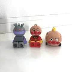 アンパンマン ブロックラボスイング ガチャガチャ カプセルトイ 3個セット