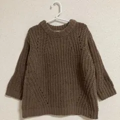 b ROOM セーター ブラウン M(100-110) 新品