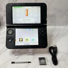 【動作品・付属品付き】ニンテンドー 3DS LL 本体 良品 レッド ブラック