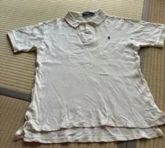 Polo by Ralph Lauren 半袖ポロシャツ L アイボリー