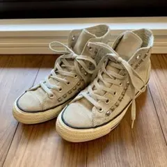 【希少】コンバース ハイカット スニーカー スタッズ 24