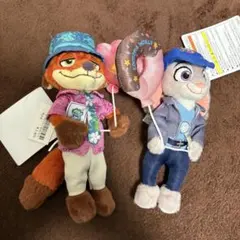東京ディズニーリゾート ズートピア2 ぬいぐるみバッジセット - メルカリ
