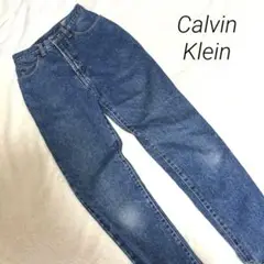 Calvin Klein Sport テーパードデニム W60 ヴィンテージ