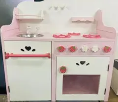 B マザーガーデン 野いちご 木のおままごと キッチンセット 大量まとめ