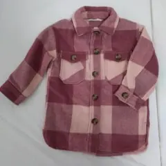 H&Mチェック柄ジャケット