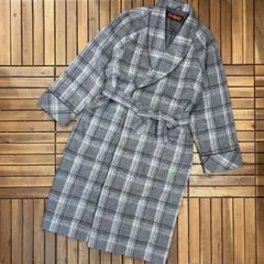 AUSTIN REED オースチンリード チェック ガウンコート